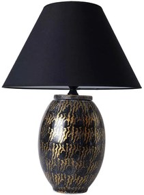 Φωτιστικό Επιτραπέζιο 687HMY2280 35x55cm E27 40W Gold-Black Opviq