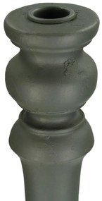 Κηροπήγιο ArteLibre Γκρι Polyresin 15x15x55cm