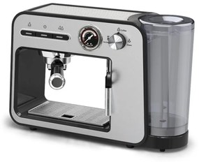 Μηχανή Espresso Oliver Voltz OV51171H, 1450W, 15 bar, 1L, Προθέρμανση φλιτζανιών, Αυτόματη απενεργοποίηση, Ανοξείδωτο