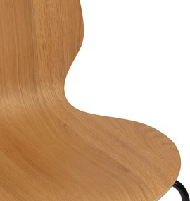Καρέκλα Κουζίνας (49x54x82) A-S Ouro Natural 207302A
