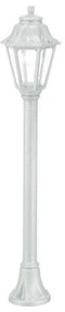 Φωτιστικό Δαπέδου Anna 120454 22x110cm 1xE27 23W White Ideal Lux Resin