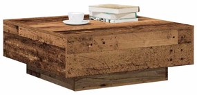 vidaXL Τραπεζάκι σαλονιού Παλιό Ξύλο 80 x 80 x 31 cm