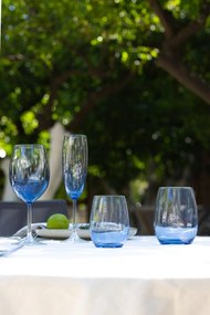 Wine Glass Set (4 Pieces) Larc 440 Blue