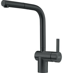 Franke Atlas Neo Ντους Industrial Black Μπαταρία Κουζίνας