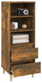 vidaXL Ντουλάπι Καπνιστή Δρυς 40x36x110 εκ. από Επεξεργασμένο Ξύλο