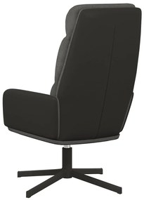 vidaXL Πολυθρόνα Relax Σκούρο Γκρι Υφασμάτινη