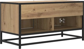 vidaXL Ντουλάπι TV 80 x 34,5 x 40 εκ Artisan Δρυς Επεξεργασμένο Ξύλο