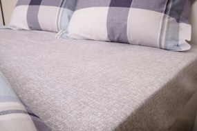 Σετ Σεντόνια Υπέρδιπλα Με Λάστιχο 160x200+25 Κούπερ  Viopros