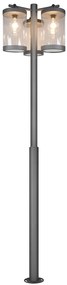 Φωτιστικό Κολόνα/Κολωνάκι Trio Lighting SAMBESI 404160342 Ανθρακί (Anthracite)