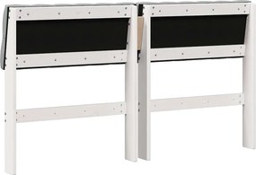 vidaXL Ταπετσαρισμένο κεφαλάρι Ανοιχτό γκρι 140 cm