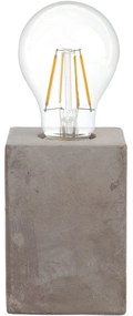 Φωτιστικό Επιτραπέζιο Prestwick 49812 Grey Eglo Cement, Metal