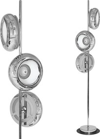 Επιδαπέδιο Φωτιστικό Mercurio 36W 4000K Νίκελ