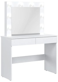 Τουαλέτα Orlando AF116, Άσπρο, Καθρέφτης, 140x100x44cm | Epipla1.gr