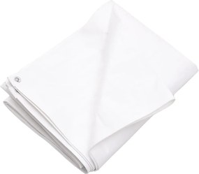 vidaXL Μουσαμάς Λευκός 260 γρ./μ.² 3 x 6 μ. από HDPE