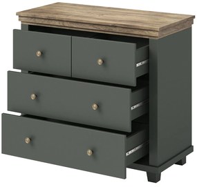 Συρταριέρα Capel 4S-Prasino