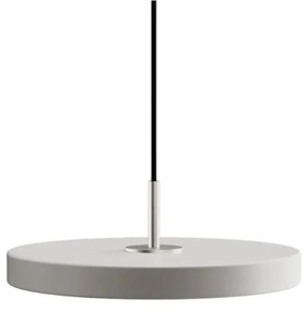 Φωτιστικό Οροφής Asteria Plus Mini Steel 2294C4174 Φ31x10.5cm Led 1200lm 18W 2400-3000k Nuance Mist Umage