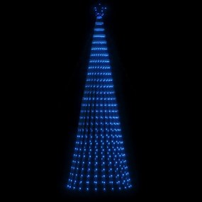 vidaXL Χριστουγεννιάτικο δέντρο LED 688 LED μπλε 300 εκ.