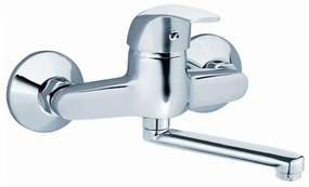 Μπαταρία Νιπτήρος Εντοιχισμού Vasto BVA3 Chrome Ferro Metal