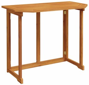 vidaXL Σετ Μπιστρό Κήπου 3 pcs Καφέ Στερεό Ξύλο Ακακίας