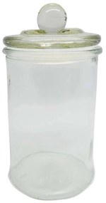 Βάζο Γυάλινο Με Καπάκι 791996 650ml Clear Ankor Glass