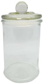 Βάζο Γυάλινο Με Καπάκι 791996 650ml Clear Ankor Γυαλί