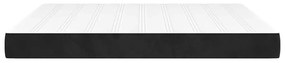 vidaXL Στρώμα με Pocket Springs Μαύρο 160x220x20 εκ. Βελούδινο