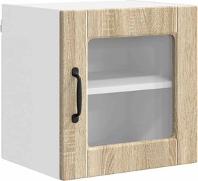 vidaXL Ραφιέρα τοίχου PORTO 2 pcs Δρύς Sonoma Επεξεργασμένο Ξύλο