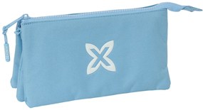 Τριπλή Κασετίνα Munich Basic Μπλε 22 x 12 x 3 cm