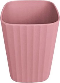 Θήκες οδοντόβουρτσας πλαστικές σε σετ 5Χ - Pink - 21747