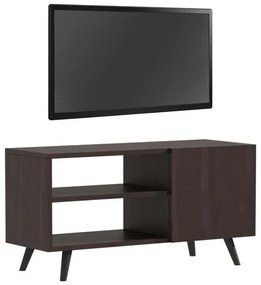 Έπιπλο τηλεόρασης Orianne μελαμίνης καρυδί-wenge 90x32x46εκ 90x32x46 εκ.