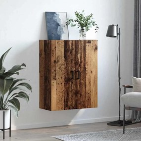vidaXL Επιτοίχιο ντουλάπι Καφέ 69.5 x 34 x 90 εκ. Επεξεργασμένο ξύλο