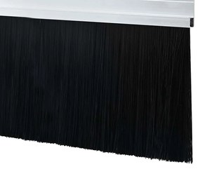 vidaXL Αυτοκόλλητες σφραγίδες πόρτας 2 pcs Ασημί 100 cm