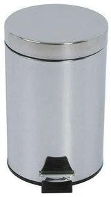 Κάδος Απορριμμάτων Hotel GA-8805S 5lt 20×27cm Satin Karag Metal