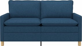 vidaXL Καναπές Μπλε 156 x 81 x 87,5 εκ Ύφασμα