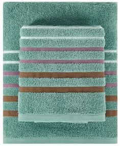 Πετσέτες Julia 10 (Σετ 2τμχ) Green Kentia Σετ Πετσέτες 70x140cm 100% Cotton
