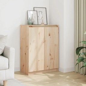 vidaXL Ντουλάπι 60 x 36 x 84 εκ. από Μασίφ Ξύλο Πεύκου