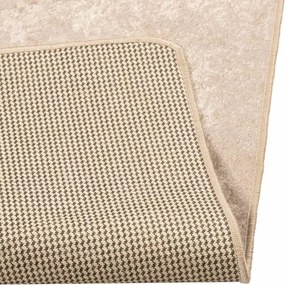 vidaXL Χαλί Runner MARSA Κρεμ 100 x 450 εκ. Πολυέστερ και PVC
