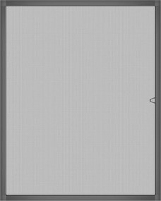 vidaXL Σκηνίδα Εντόμων Για Παράθυρα Ανθρακί 110 x 130 cm