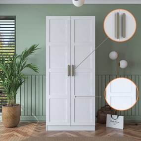 Ντουλάπα Λευκό BREIFAS 90x57.5x210