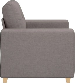 vidaXL Πολυθρόνα-Καναπέ-Μπεζ 100x78x80 εκ. Ύφασμα