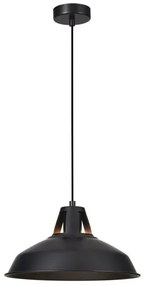 Κρεμαστό Φωτιστικό Οροφής 1xE27 Velma Viokef-4316501-Μαύρο 4316501