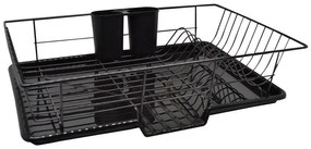 Πιατοθήκη Μεταλλική 810390 48x30x11cm Black Ankor Metal