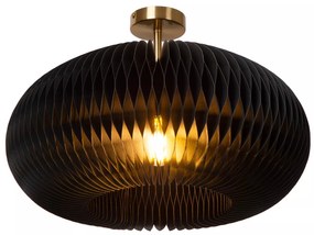 Φωτιστικό Οροφής Lucide 42101-52-30 ARMONI Μαύρο Ματ (Black Mat)|Χρυσό Χρώμα (Gold Coloured)