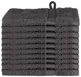 vidaXL Πετσέτες 10 pcs Ανθρακί 15 x 21 cm Βαμβάκι