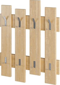 Κρεμάστρα Τοίχου Δρυς WAVE 64x4x79