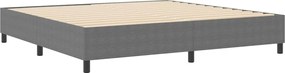 vidaXL Κρεβάτι πλατφόρμα Ανοιχτό γκρι 200 x 200 cm