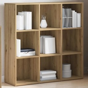 vidaXL Ντουλάπι βιβλίων Βελανιδιά τεχνίτη 98x29x97,5 cm