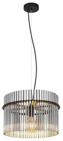 Κρεμαστό Φωτιστικό Οροφής E27 Gorley Globo Lighting-15698H-Μαύρο 15698H