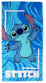 Πετσέτα Θαλάσσης Παιδική Lilo & Stitch 88 Quick Dry Blue DimCol Θαλάσσης 70x140cm Microfiber