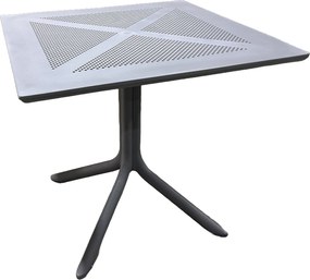 Τραπέζι Κήπου ArteLibre SIREA Γκρι PP 80x80x75cm